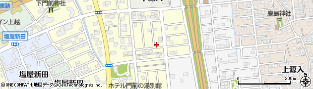 新潟県上越市下門前2152周辺の地図