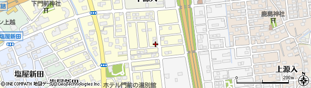 新潟県上越市下門前2151周辺の地図