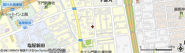 新潟県上越市下門前2220周辺の地図