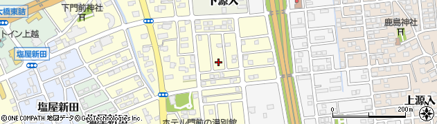 新潟県上越市下門前2166周辺の地図