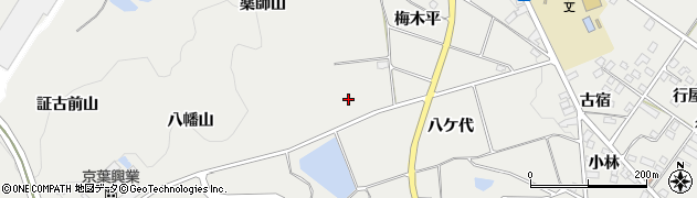 福島県泉崎村（西白河郡）泉崎（八幡山）周辺の地図