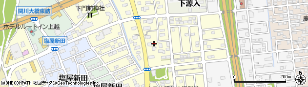 新潟県上越市下門前2231周辺の地図