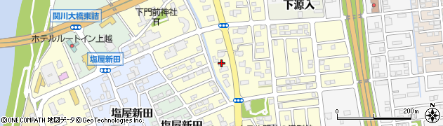 新潟県上越市下門前2249周辺の地図
