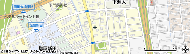 新潟県上越市下門前2232周辺の地図