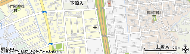 新潟県上越市下門前2122周辺の地図