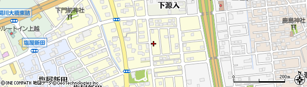 新潟県上越市下門前2185周辺の地図