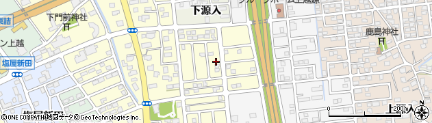 新潟県上越市下門前2148周辺の地図