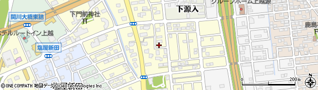 新潟県上越市下門前2214周辺の地図