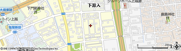 新潟県上越市下門前2169周辺の地図