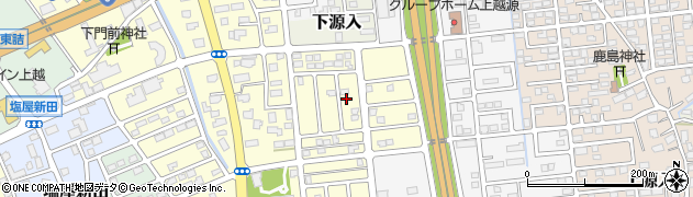 新潟県上越市下門前2156周辺の地図