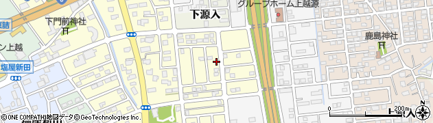 新潟県上越市下門前2147周辺の地図