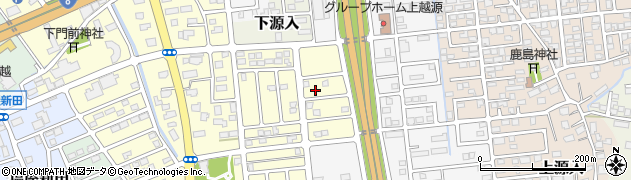 新潟県上越市下門前2128周辺の地図