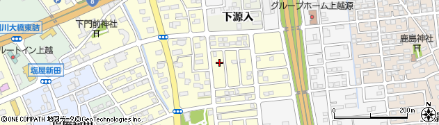 新潟県上越市下門前2176周辺の地図