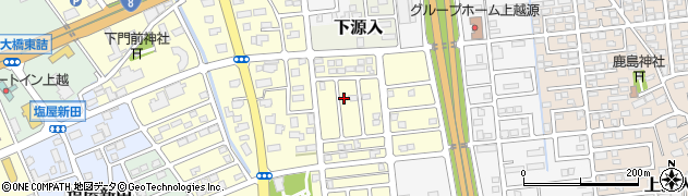 新潟県上越市下門前2170周辺の地図