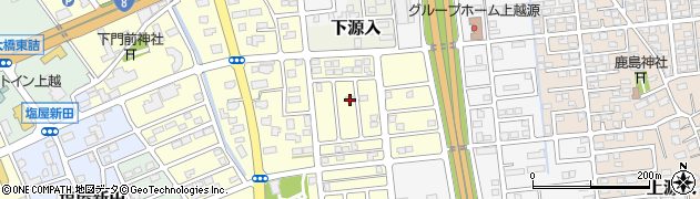 新潟県上越市下門前2163周辺の地図