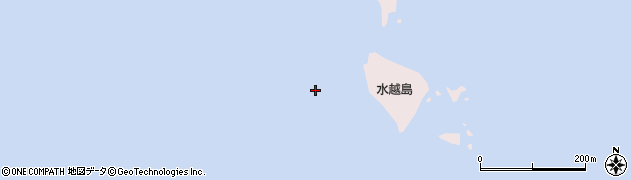 水越島周辺の地図