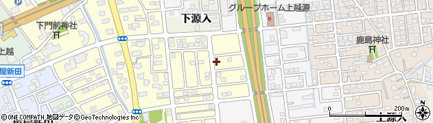 新潟県上越市下門前2136周辺の地図