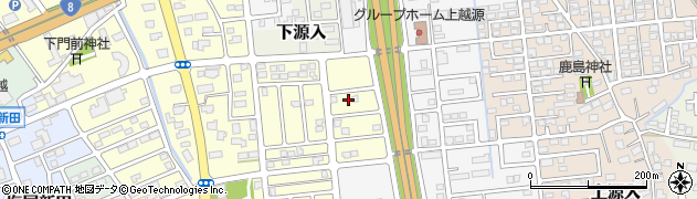 新潟県上越市下門前2134周辺の地図