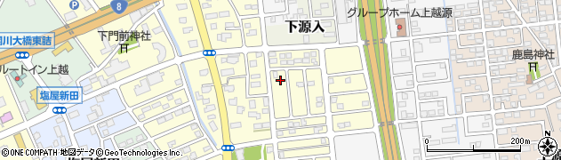 新潟県上越市下門前2175周辺の地図