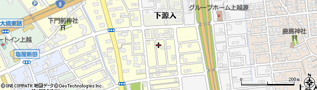 新潟県上越市下門前2171周辺の地図