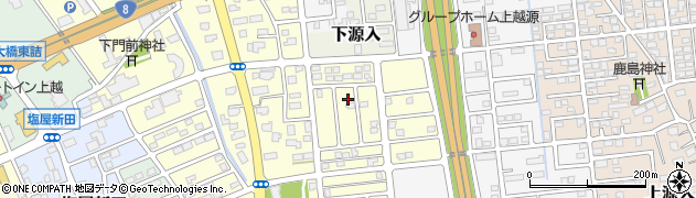 新潟県上越市下門前2162周辺の地図