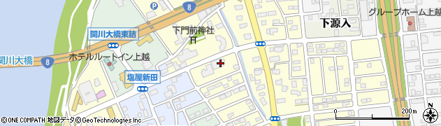 新潟県上越市下門前2275周辺の地図