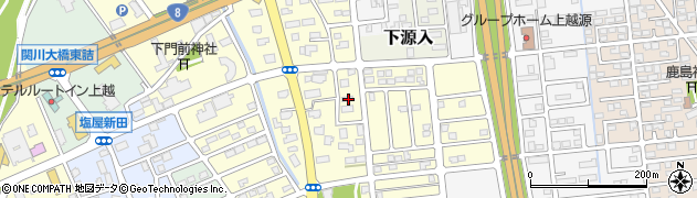 新潟県上越市下門前2209周辺の地図