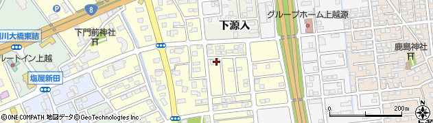 新潟県上越市下門前2174周辺の地図