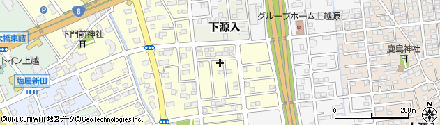 新潟県上越市下門前2161周辺の地図