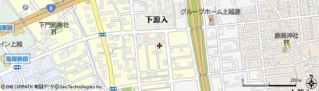 新潟県上越市下門前2159周辺の地図
