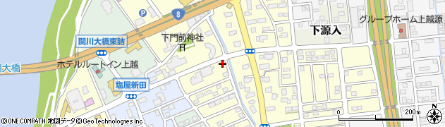 新潟県上越市下門前2273周辺の地図