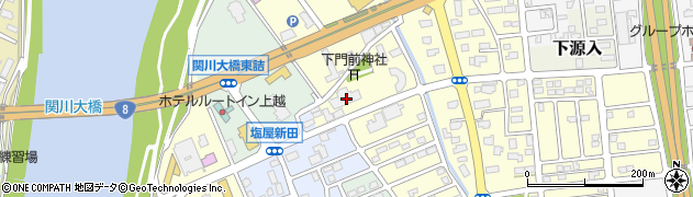 新潟県上越市下門前2286周辺の地図