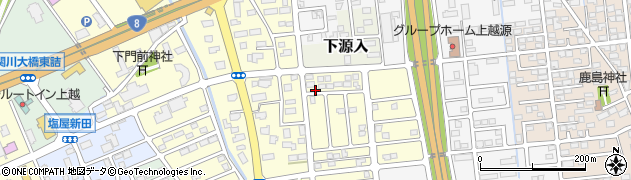 新潟県上越市下門前2204周辺の地図
