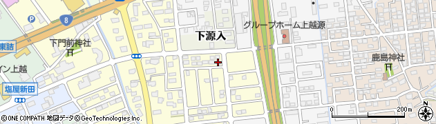 新潟県上越市下門前2196周辺の地図