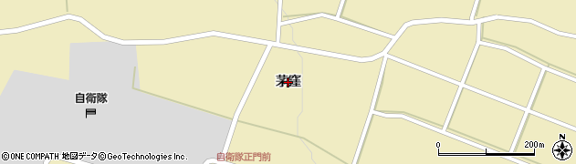 福島県西郷村（西白河郡）鶴生（茅窪）周辺の地図