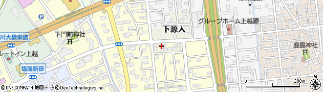 新潟県上越市下門前2201周辺の地図