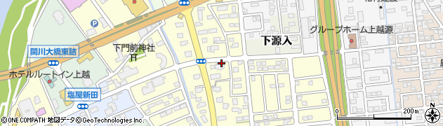 新潟県上越市下門前2240周辺の地図