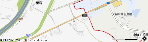 福島県白河市小田川蟹ヶ作37周辺の地図