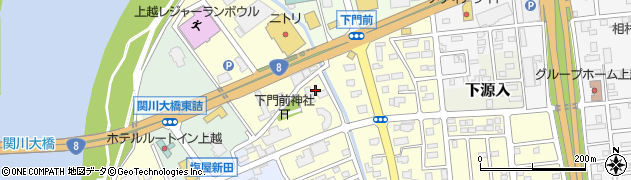 新潟県上越市下門前2294周辺の地図