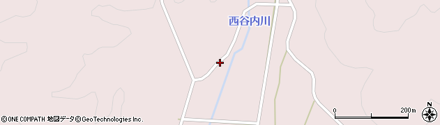 石川県七尾市中島町西谷内（コ）周辺の地図