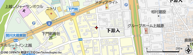 新潟県上越市下門前2346周辺の地図