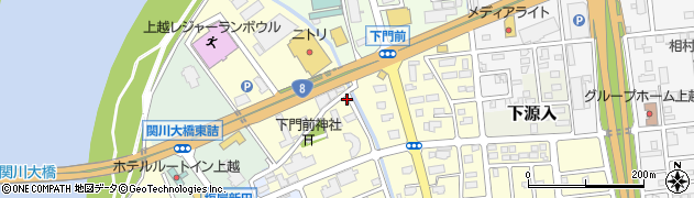 新潟県上越市下門前2295周辺の地図