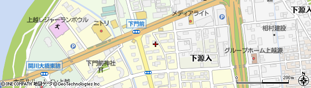 新潟県上越市下門前2328周辺の地図