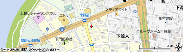 新潟県上越市下門前2324周辺の地図