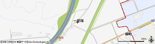 福島県白河市小田川（一里塚）周辺の地図