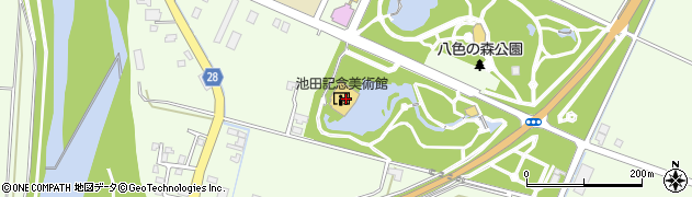 財団法人池田記念財団周辺の地図