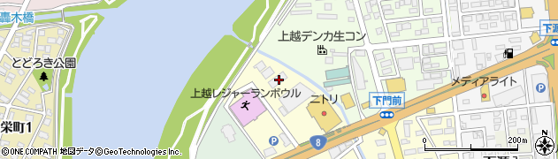 新潟県上越市下門前837周辺の地図