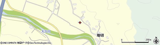 福島県いわき市大久町大久（稲荷前）周辺の地図