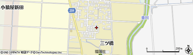 新潟県上越市三ツ橋1516周辺の地図