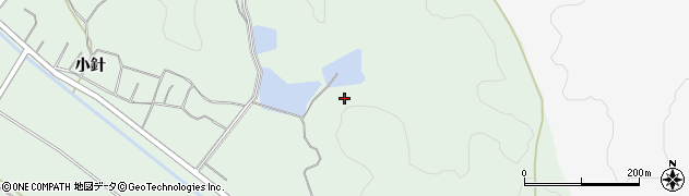 福島県中島村（西白河郡）滑津（下入久保）周辺の地図